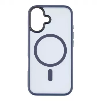 Tactical Back Cover MagForce Hyperstealth voor Apple iPhone 16 Deep Blue