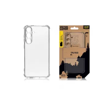 Tactical Back Cover TPU Plyo voor Samsung Galaxy S25+ transparant