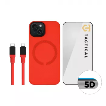 Tactical Combo Limited Edition voor Apple iPhone 15, rood