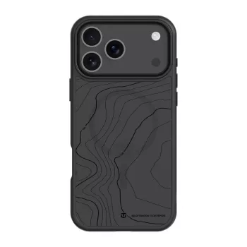 Tactical Back Cover MagForce Hyperstealth Sika voor Apple iPhone 17 Pro Max, Asphalt