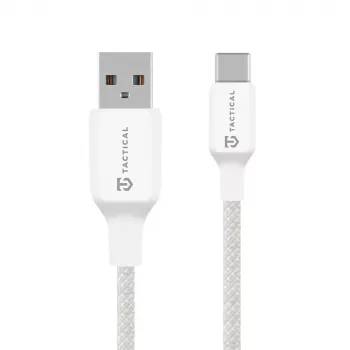 Tactical Stitch Thread kabel USB-A/USB-C wit