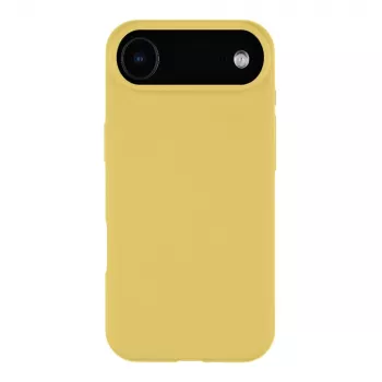 Tactical Back Cover MagForce Velvet Smoothie voor Apple iPhone 17 Air - Banana Yellow
