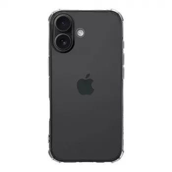 Tactical Back Cover TPU Plyo voor iPhone 17 Transparant