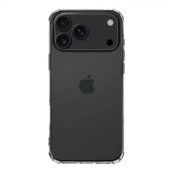 Tactische achterkanthoes TPU Plyo voor Apple iPhone 17 Pro Max transparant