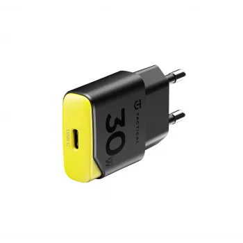 Tactical Minimi GaN 30W USB-C wandlader zwart