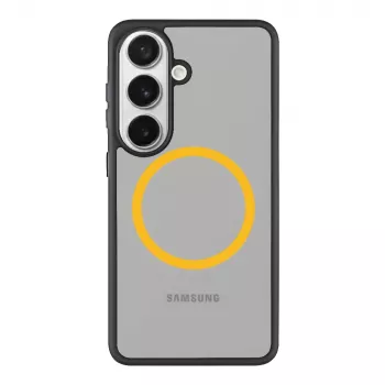 Tactische achterkanthoes MagForce Hyperstealth 2.0 voor Samsung Galaxy S26, zwart/geel