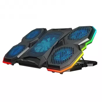Rampage X-RANGER 9-17 RGB verstelbare laptop-koelpad