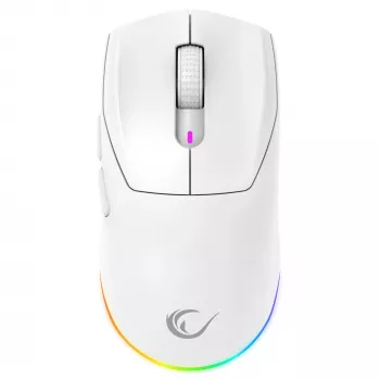 Rampage Prote M5 Pro 26000 DPI RGB LED 1kHz witte gaming-muis