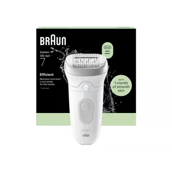 Braun Silk-épil 7 SE7-011 epilator zilver/wit