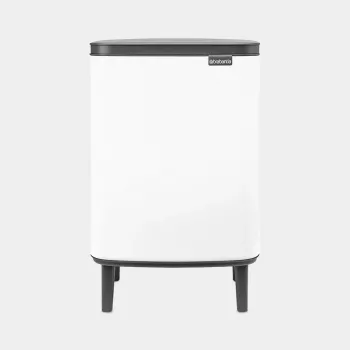 Brabantia BO afvalemmer HI 12 l wit