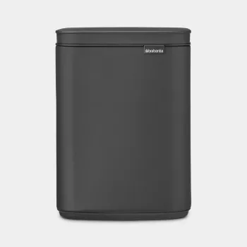 Brabantia BO afvalemmer 4 liter Mineral Infinite Grey