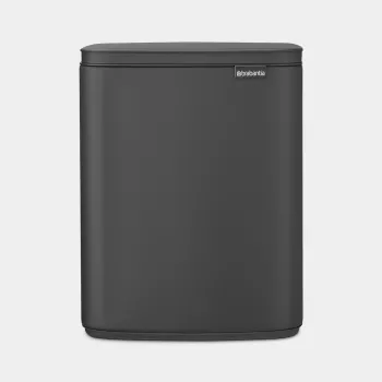 Brabantia BO afvalemmer 12 liter mat Infinite Grey