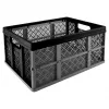 Helit opvouwbare box Basic H6180495 32L opvouwbare opbergbox zwart/grijs