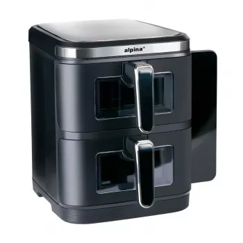 ALPINA Airfryer 2x5,5L 2800W zwart