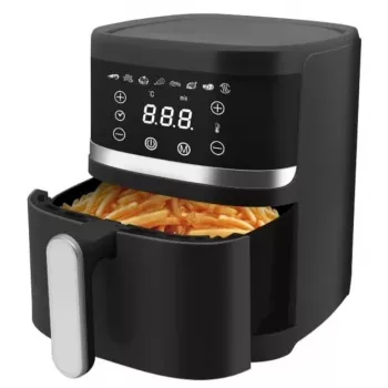 Gastronoma heteluchtfriteuse 4,2 L zwart 1300 W