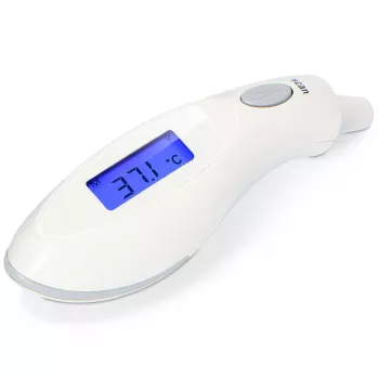 Alecto infrarood oorthermometer wit