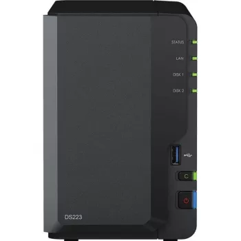 Synology DS223 2-bay 8TB NAS met 2x 4TB Synology HAT3300-4T HDD
