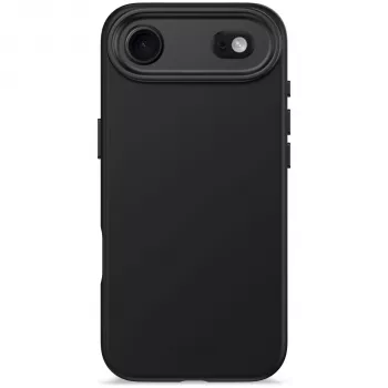 Decoded Antimicrobial Silicone Back Cover voor Apple iPhone 17 Air - Phantom Black