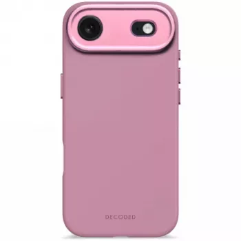 Decoded AntiMicrobial Silicone Back Cover voor Apple iPhone 17 Air met MagSafe (Rosette)