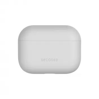 Decoded Silicone Aircase beschermhoes voor Apple AirPods Pro 3 (grijs)
