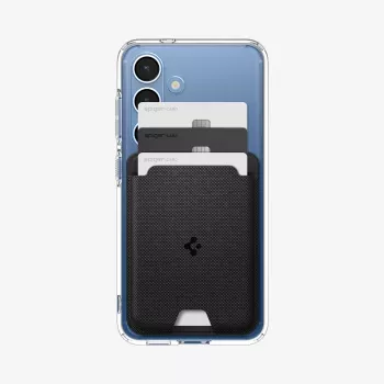 SPIGEN Urban Fit Wallet MagSafe magnetische kaarthouder voor Galaxy S zwart