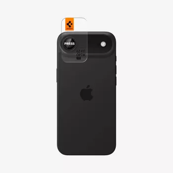 Spigen Optik Pro Glas.tR EZ Fit Camerabeschermer 2-pack voor iPhone Air, zwart, AGL09863