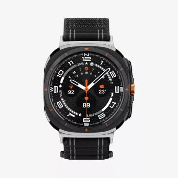 SPIGEN WBF0 Bandje voor Samsung Galaxy Watch Ultra 2024/2025 (47 mm), zwart