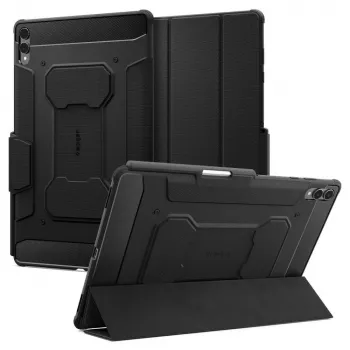 Spigen Rugged Armor Pro hoes voor Samsung Galaxy Tab S11 Ultra 14,6 inch, zwart (ACS10150)