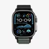 Spigen Rugged Armor Pro WBF1 band voor Apple Watch 44/45/46/49mm zwart/groen