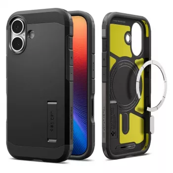 Spigen Tough Armor T Mag MagSafe iPhone 17 hoesje Black