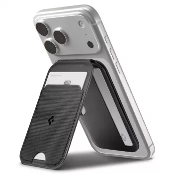 SPIGEN S314-2 Slim Fold Tripod MagSafe universele magnetische kaarthouder zwart