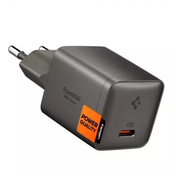 SPIGEN EE301EU-GAN ESSENTIAL 1-PORT NETWERKOPLADER 30W GUNMETAL