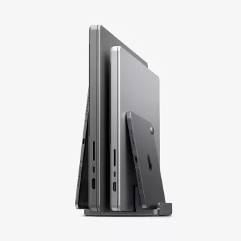 SPIGEN LD208S4 Verticale Laptopstandaard Space Grey