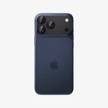 Spigen Optik Pro XL GLAS.tR EZ Fit Camerabescherming voor iPhone 17 Pro Max, Zwart