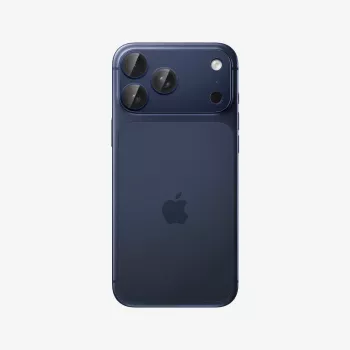 Spigen Optik Pro XL GLAS.TR EZ FIT Camerabescherming voor Apple iPhone 17 Pro Max - Blauw