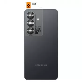 Spigen Optik Pro HD Glas.tR EZ Fit Camerabescherming 2-pack voor Samsung Galaxy S26+ - Zwart