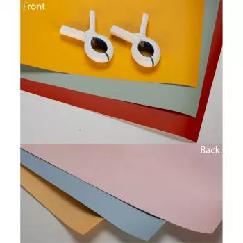 Orangemonkie Background Set 6 kleuren voor Foldio 3