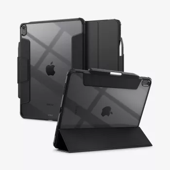 Spigen Ultra Hybrid Pro Folio Case voor iPad Air 13-inch (2024) - zwart