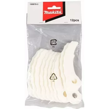 Makita 199870-3 trimmermessen, 12 stuks, 305 mm, voor XGT UR012GZ