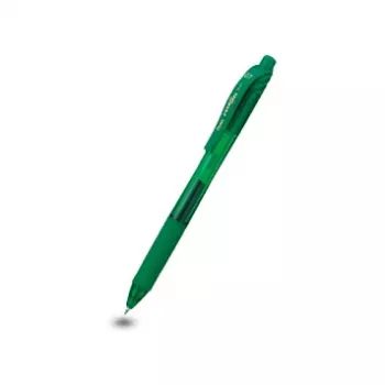 Pentel EnerGel X gelpen - groene inkt - 0,7 mm mediumpunt - kunststof behuizing - tweezijdig bruikbaar