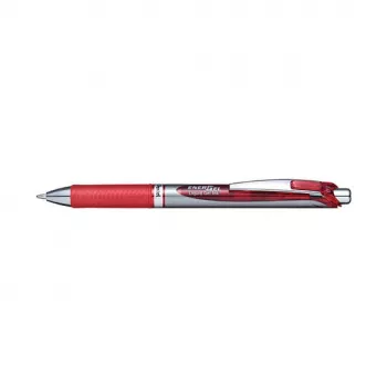 Pentel EnerGel BL80-BX retractable gelpen 0.5mm naaldpunt rode inkt