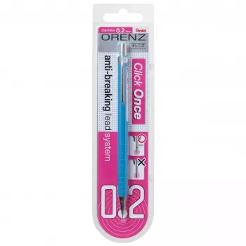 Pentel Orenz vulpotlood blauw B 0,2 mm