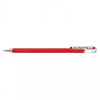 Pentel Mattehop gelpen 1,0 mm rood