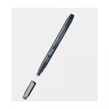 Pentel S20 fineliner pigment 0,2 mm zwart