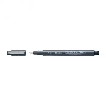 Pentel Fineliner Pigment 1,0 mm zwart