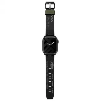 Skinarma Shokku Apple Watch band 45/44/42mm zwart