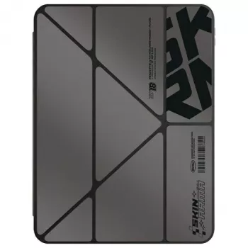 Skinarma Kira Kobai Folio Hoes voor iPad Air 11 M2 2024 / M3 2025 / M4 2026, Gunmetal