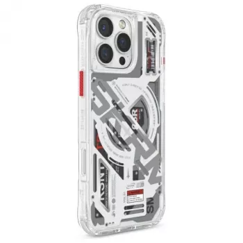 SKINARMA Ekho hoesje voor iPhone 16 Pro 6,3 inch Magnetic Charging transparant