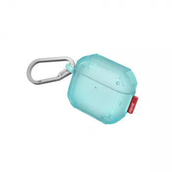 Skinarma Mecha CE Case voor AirPods 4 - turquoise