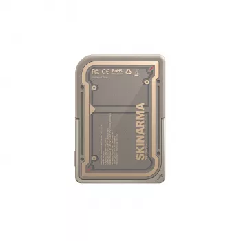 Skinarma Nexus Mecha Magnetic Kick-Stand Powerbank 5000mAh 20W PD USB-C MagSafe goud